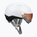 Women's ski helmet Rossignol Fit Visor Impacts white/orange/silver 3