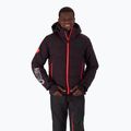 Men's ski jacket Rossignol Hero Depart black/red