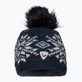 Women's winter hat Rossignol L3 Snowflake navy 2