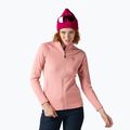 Women's Rossignol Classique Clim ski sweatshirt cooper pink