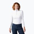 Women's thermal active sweatshirt Rossignol Classique 1/2 Zip white