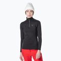 Women's thermal active sweatshirt Rossignol Classique 1/2 Zip black