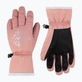 Rossignol women's ski gloves Perfy G cooper pink 5