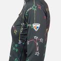Women's thermal active sweatshirt Rossignol Booster 1/2 Zip Top 100 black 6