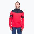 Men's thermal active sweatshirt Rossignol Resort 1/2 Zip sports red