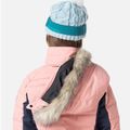 Rossignol Girl Polydown cooper pink children's ski jacket 7