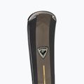 Women's downhill ski Rossignol Nova 8 + XP11 bindings dark grey/gold 6