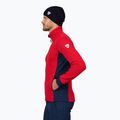 Men's Rossignol Cieloalto Fleece Fz sports red ski sweatshirt 4