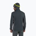 Men's Rossignol Cieloalto Fleece Half zip onyx grey ski sweatshirt 3