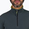 Men's Rossignol Cieloalto Fleece Half zip onyx grey ski sweatshirt 5