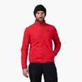 Men's sweatshirt Rossignol Strawpile Fleece Fz sports red