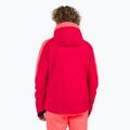 Men's Rossignol Hero Blackside ski jacket neon red 3