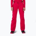 Women's ski trousers Rossignol Staci ruby red