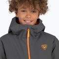 Rossignol Strawpile Jr children's ski jacket onyx grey 4