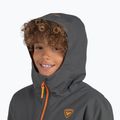 Rossignol Strawpile Jr children's ski jacket onyx grey 5