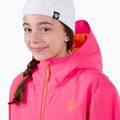 Rossignol Jr Strawpile tea rose children's ski jacket 6