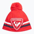 Rossignol Jr Rooster sports red winter beanie