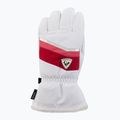 Rossignol women's ski glove New Piste G white 2