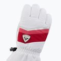 Rossignol women's ski glove New Piste G white 4