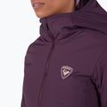 Women's Rossignol Opside Hoodie insulated jacket mulberry 5