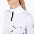 Women's Ski Sweatshirt Rossignol Booster 1/2 Zip Top white 5