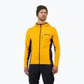 Men's sweatshirt Rossignol Blackside Mix Full Zip Hoodie Fleece saffron ylw