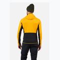 Men's sweatshirt Rossignol Blackside Mix Full Zip Hoodie Fleece saffron ylw 3