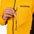 Men's sweatshirt Rossignol Blackside Mix Full Zip Hoodie Fleece saffron ylw 7