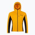 Men's sweatshirt Rossignol Blackside Mix Full Zip Hoodie Fleece saffron ylw 8
