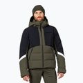 Men's ski jacket Rossignol Ciastel Down Mix olive shadow