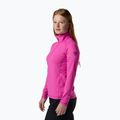 Women's fleece sweatshirt Rossignol Mid Layer Stretch Half Zip electric fuchsia 4