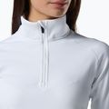 Women's fleece sweatshirt Rossignol Mid Layer Stretch Half Zip white 5