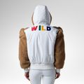Women's ski jacket Rossignol JCC Teddy Hoodie white 3