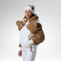 Women's ski jacket Rossignol JCC Teddy Hoodie white 4