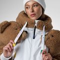 Women's ski jacket Rossignol JCC Teddy Hoodie white 6