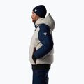 Men's ski jacket Rossignol Corduroy Down Bomber silver cloud/dark navy 4