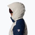 Men's ski jacket Rossignol Corduroy Down Bomber silver cloud/dark navy 8