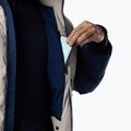 Men's ski jacket Rossignol Corduroy Down Bomber silver cloud/dark navy 12