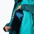 Women's ski jacket Rossignol 4WS Blackside Insulated transformative teal 15