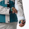 Women's ski jacket Rossignol Snowdazzle Belted silver cloud 9