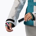 Women's ski jacket Rossignol Snowdazzle Belted silver cloud 10
