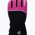 Children's ski gloves Rossignol Tech Impr G electric fuchsia 3