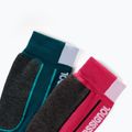 Children's ski socks Rossignol Essential 2 pack electric fuchsia 2