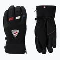 Men's ski gloves Rossignol Strato R-Shell Dry black