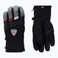 Men's ski gloves Rossignol Strato R-Shell Dry heather grey