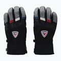 Men's ski gloves Rossignol Strato R-Shell Dry heather grey 2