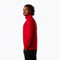 Men's ski sweatshirt Rossignol Mid Layer Stertch Half Zip sports red 4