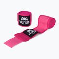 Venum Kontact pink boxing bandages 0430