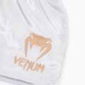 Men's Venum Classic Muay Thai training shorts white/gold 4