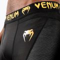 Men's training shorts Venum G-Fit Compression black/gold 5